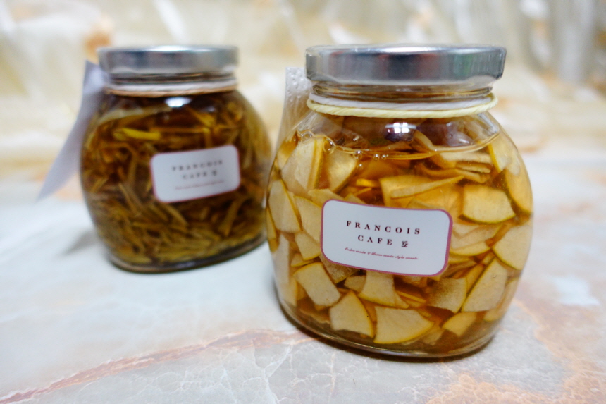 NEW HONEY CITRON TEA Ginger Blue 300g Individually