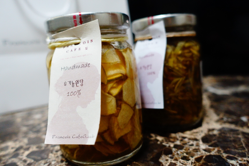 NEW HONEY CITRON TEA Ginger Blue 300g Individually