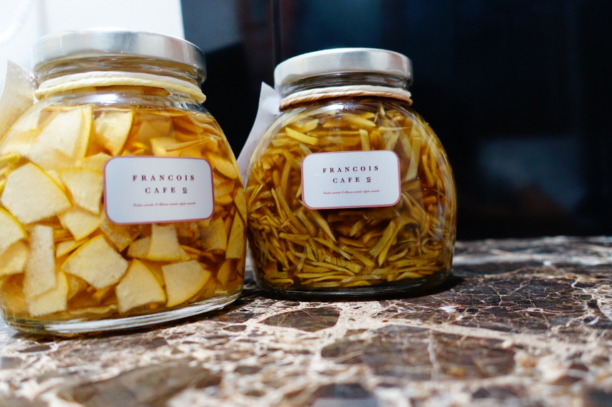 NEW HONEY CITRON TEA Ginger Blue 300g Individually