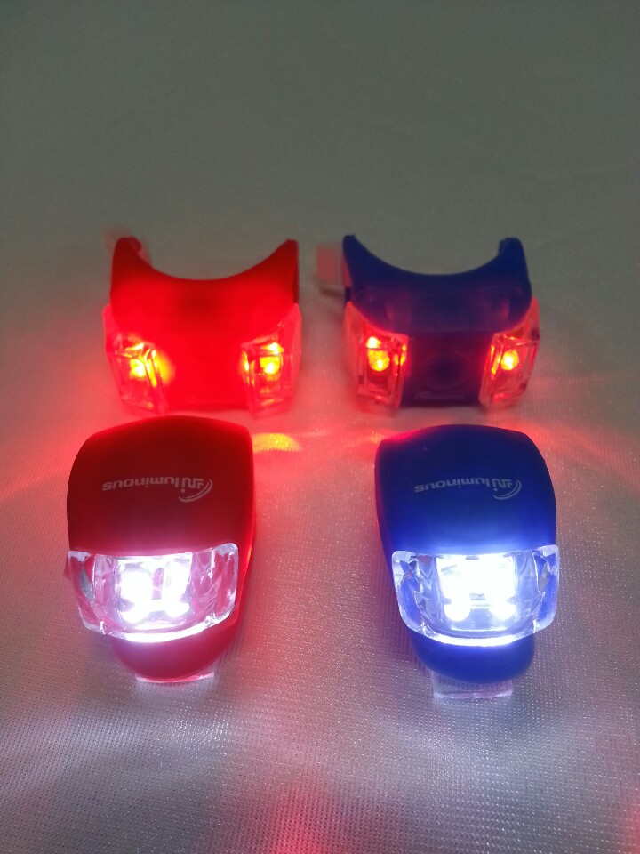 New Bicycle Tool LED Silicone Light Color headligh