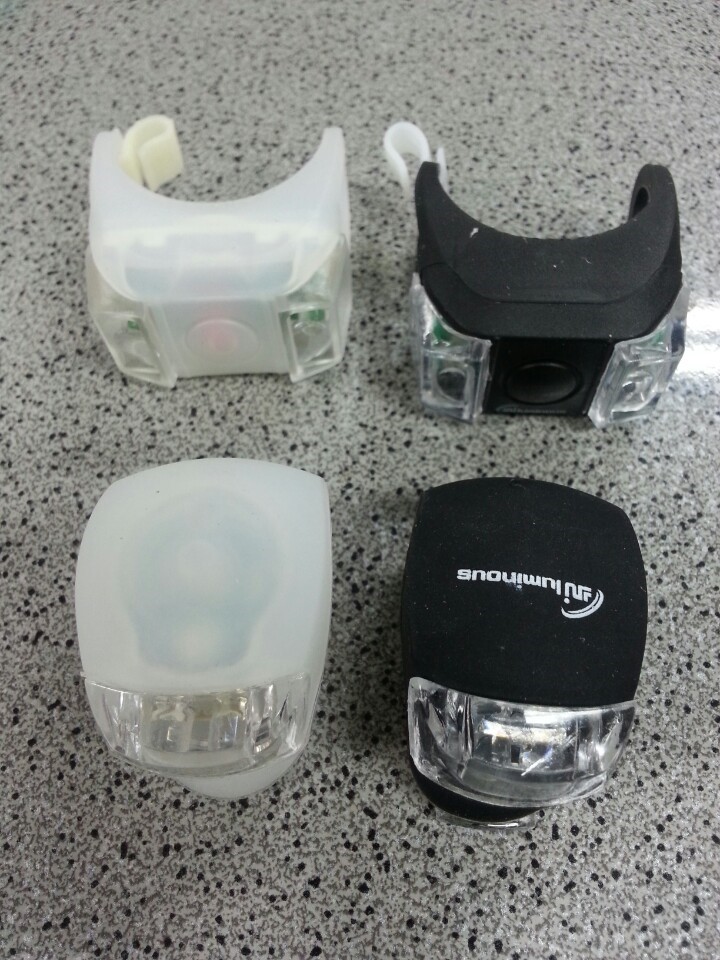 New Bicycle Tool LED Silicone Light Color headligh