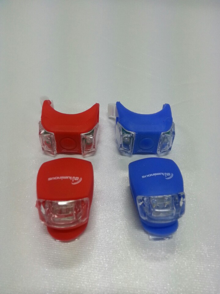 New Bicycle Tool LED Silicone Light Color headligh