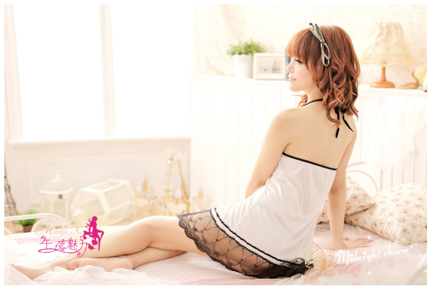 NEW SEXY LINGERIE Sexy lingerie halter neck chest 