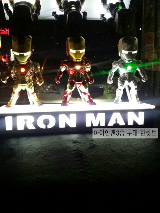 Iron man figure car high quality remodeling possib