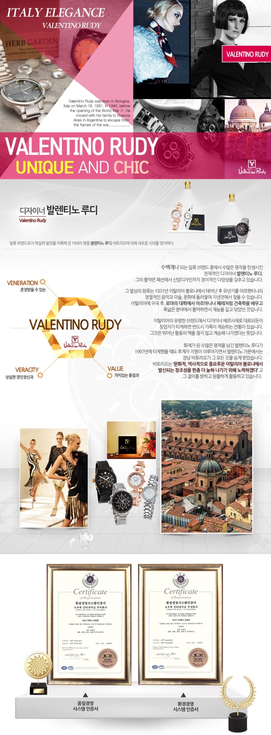 Genuine Valentino Rudy VR8815 NATO BAND 3-Pack 1 W