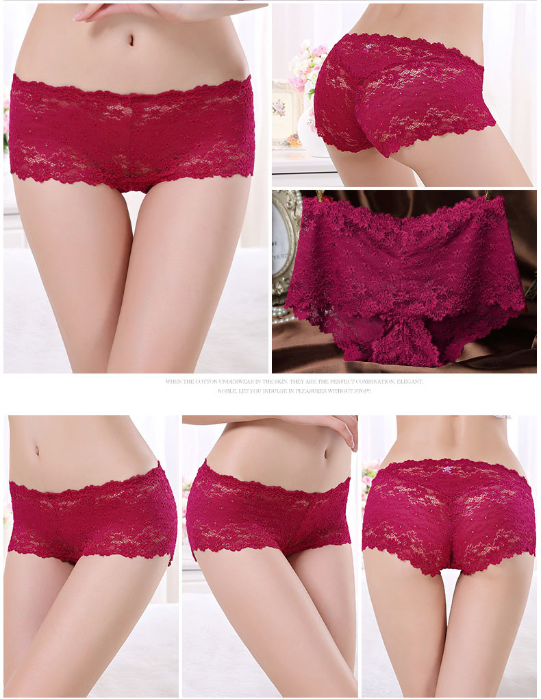 Women Underwear Sexy Tee Lace Nude Lingerie