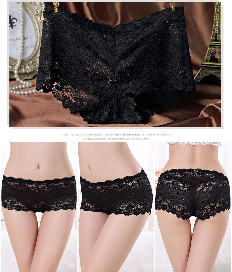 Women Underwear Sexy Tee Lace Nude Lingerie