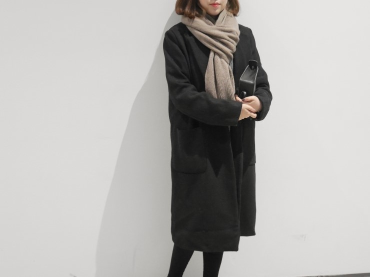 Cashmere muffler How to tie UNIQLO Men Winter shaw