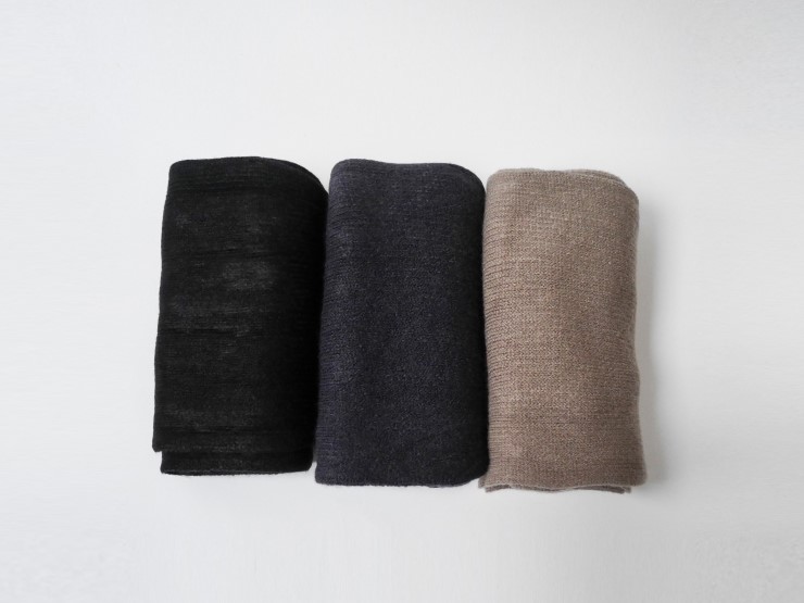 Cashmere muffler How to tie UNIQLO Men Winter shaw