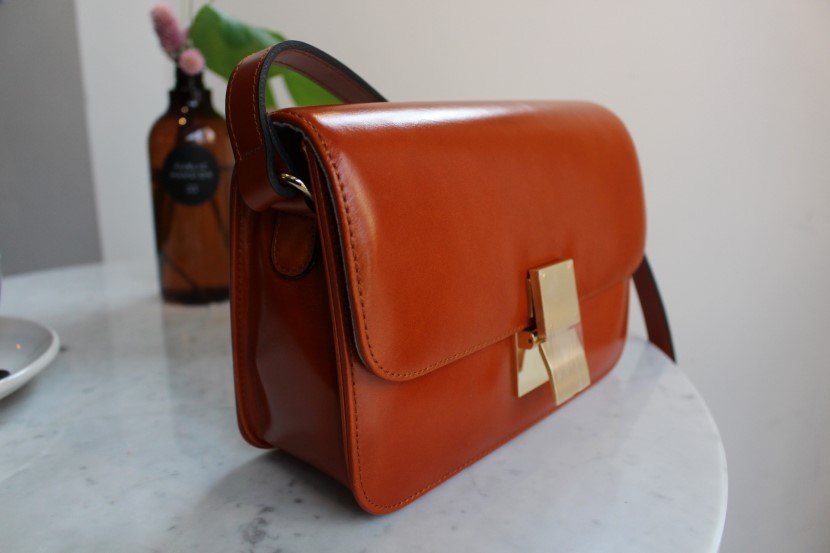 New Natural Cowhide Classic Bag Simple Bag Cross B