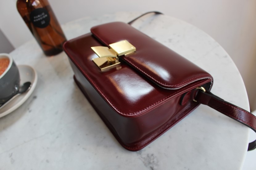 New Natural Cowhide Classic Bag Simple Bag Cross B