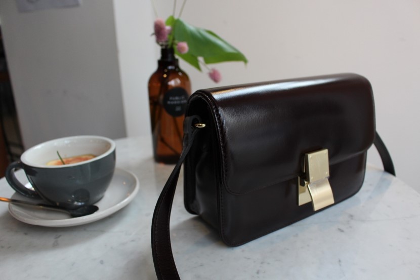 New Natural Cowhide Classic Bag Simple Bag Cross B