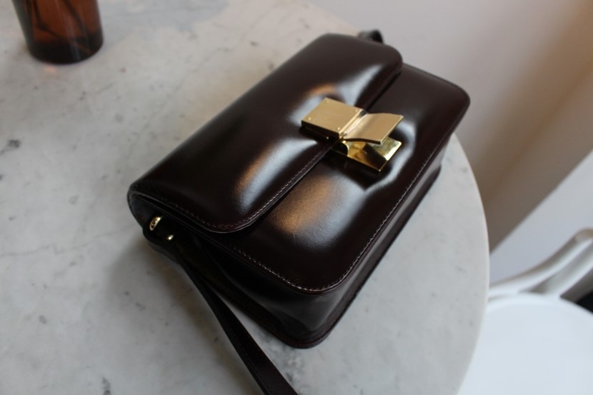 New Natural Cowhide Classic Bag Simple Bag Cross B