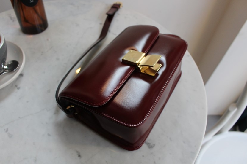 New Natural Cowhide Classic Bag Simple Bag Cross B