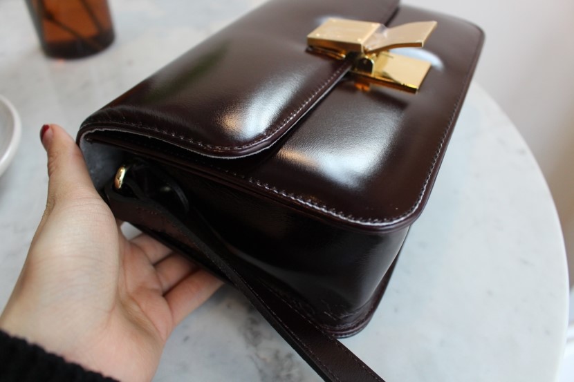 New Natural Cowhide Classic Bag Simple Bag Cross B