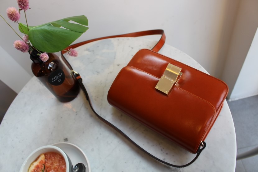 New Natural Cowhide Classic Bag Simple Bag Cross B