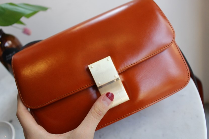 New Natural Cowhide Classic Bag Simple Bag Cross B