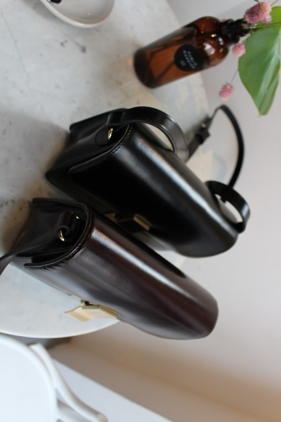 New Natural Cowhide Classic Bag Simple Bag Cross B