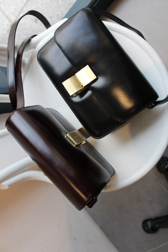 New Natural Cowhide Classic Bag Simple Bag Cross B