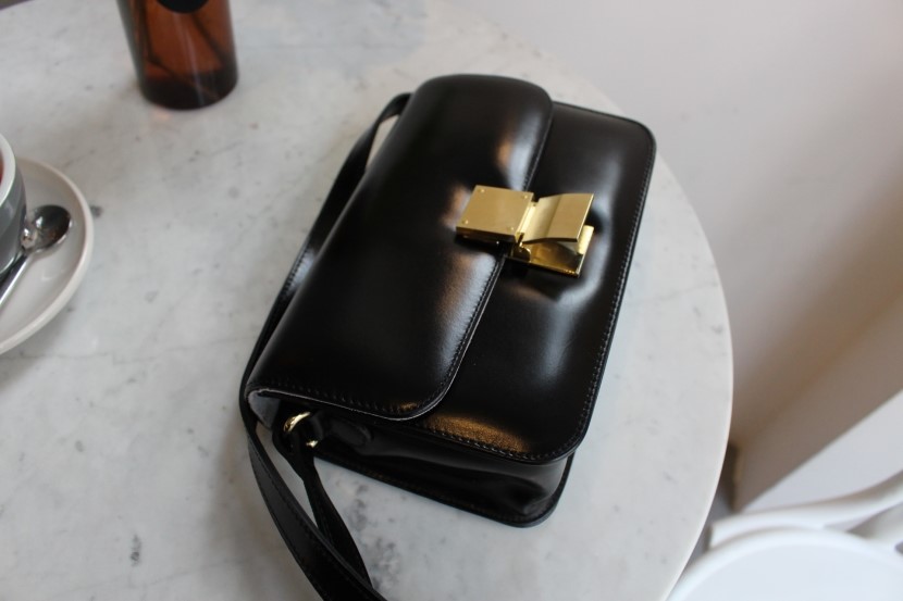 New Natural Cowhide Classic Bag Simple Bag Cross B