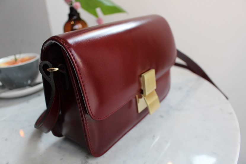 New Natural Cowhide Classic Bag Simple Bag Cross B