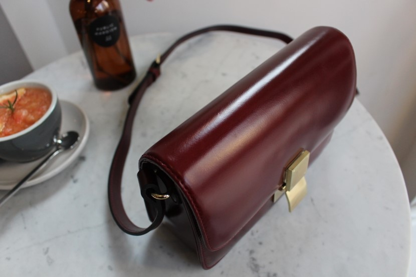 New Natural Cowhide Classic Bag Simple Bag Cross B