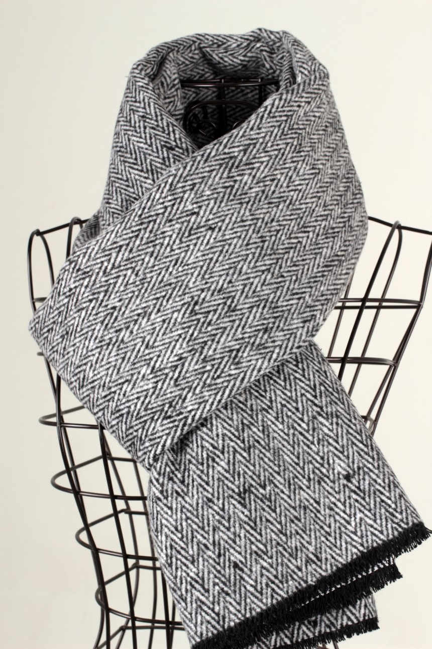 British herringbone wool muffler Free shipping, gi