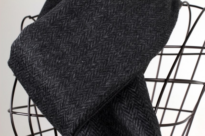 British herringbone wool muffler Free shipping, gi
