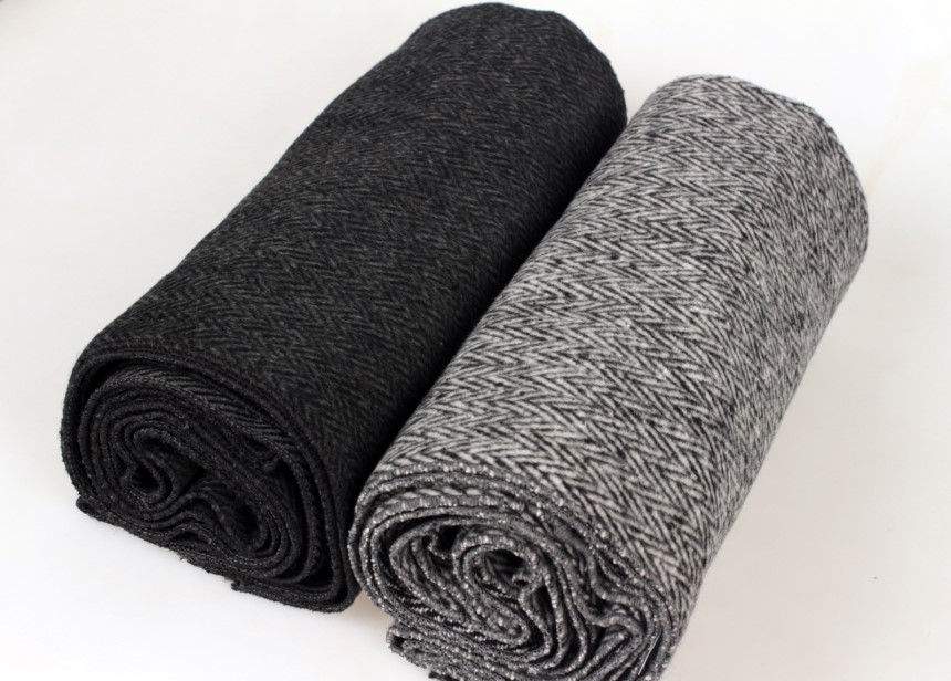 British herringbone wool muffler Free shipping, gi