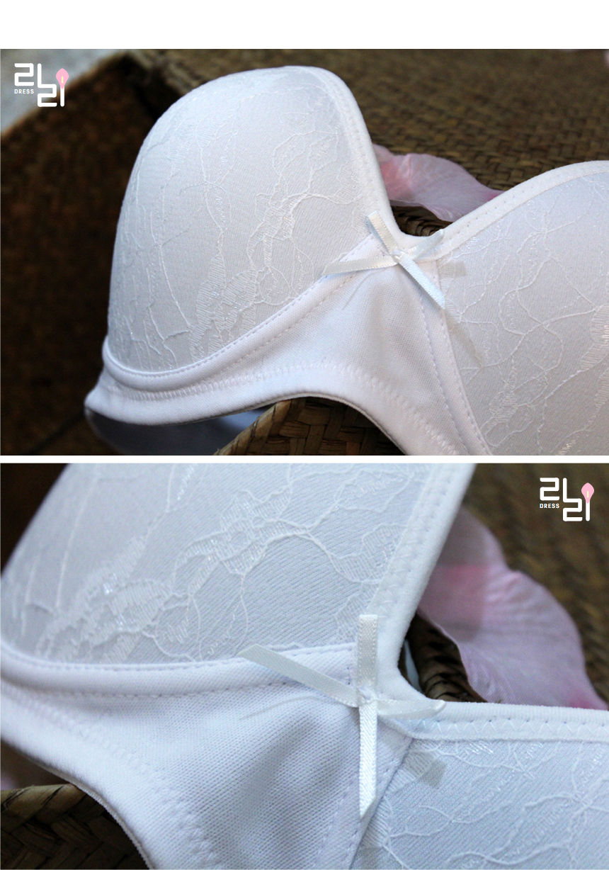 White wedding bra LU01 Dress underwear Shoulder st