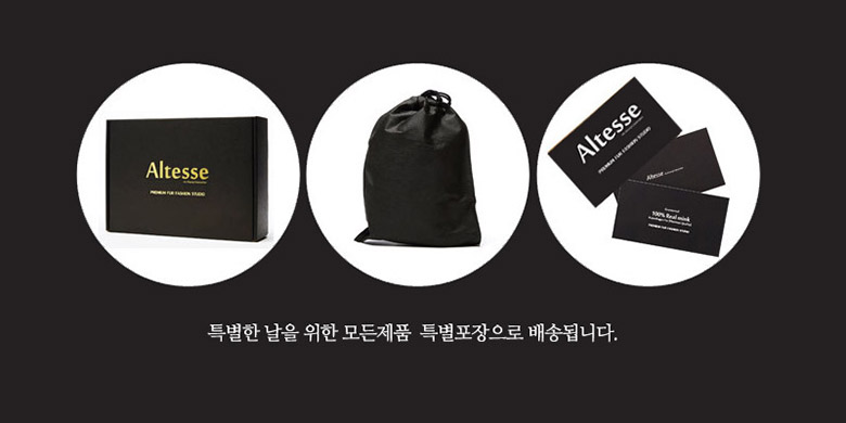 Natural mink 100% muffler is mischievous