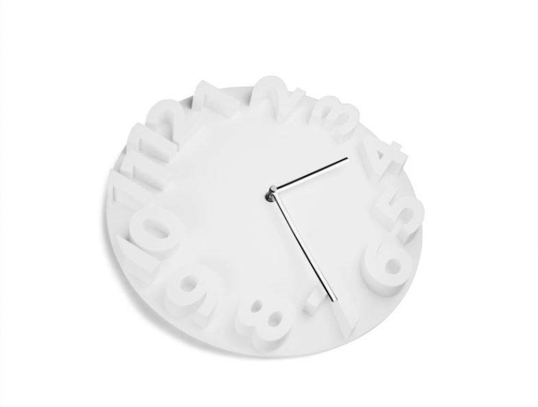 Home Deco 3D Solid Quiet Wall Clock 3 Color 3d Wal