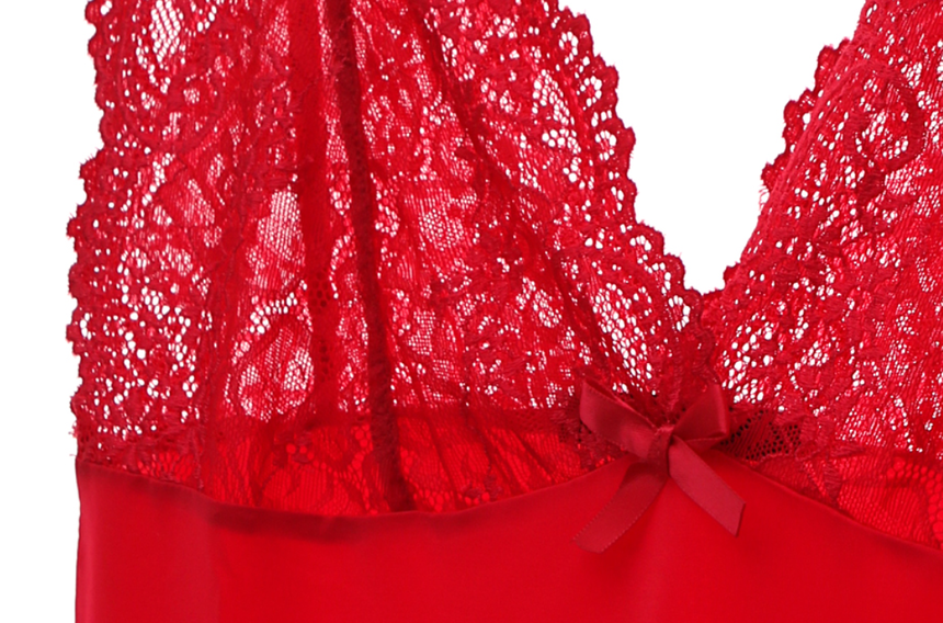 NEW SEXY LINGERIE Sexy pajamas satin lingerie slip