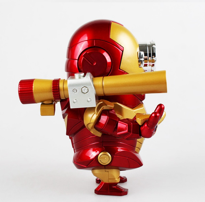 Minion's Iron Man figure LED lighting car Aveng