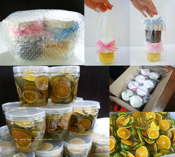 NEW HONEY CITRON TEA 530g Juice, Fruit lemon blue 