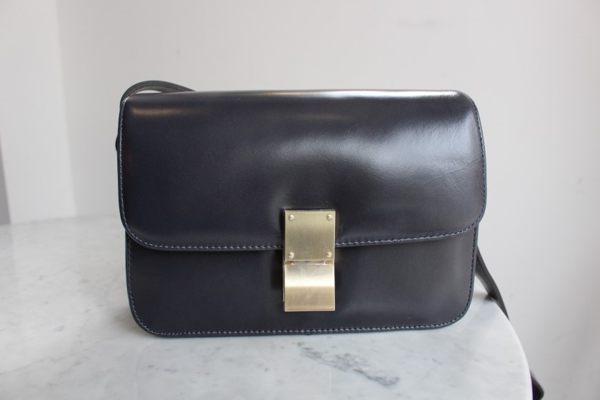 New Natural Cowhide Classic Bag Simple Bag Cross B