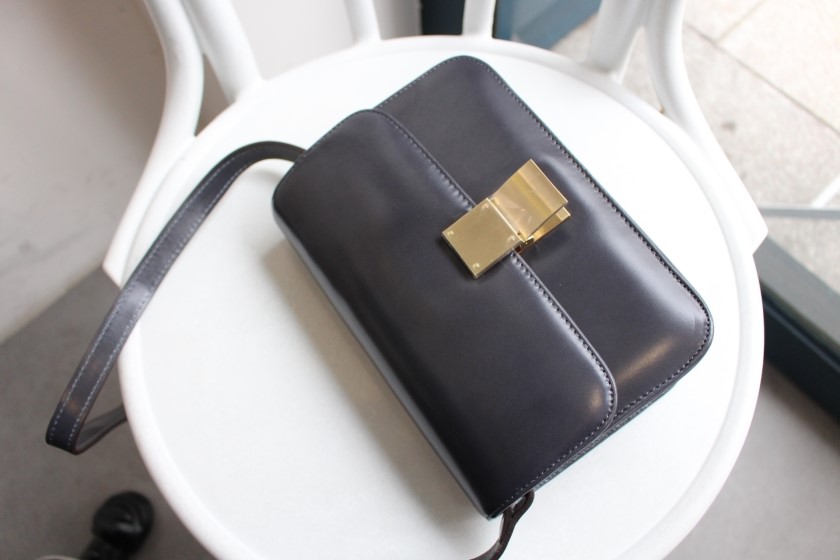 New Natural Cowhide Classic Bag Simple Bag Cross B