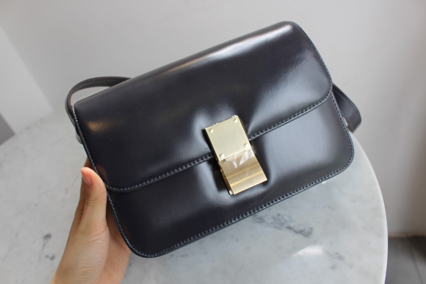 New Natural Cowhide Classic Bag Simple Bag Cross B