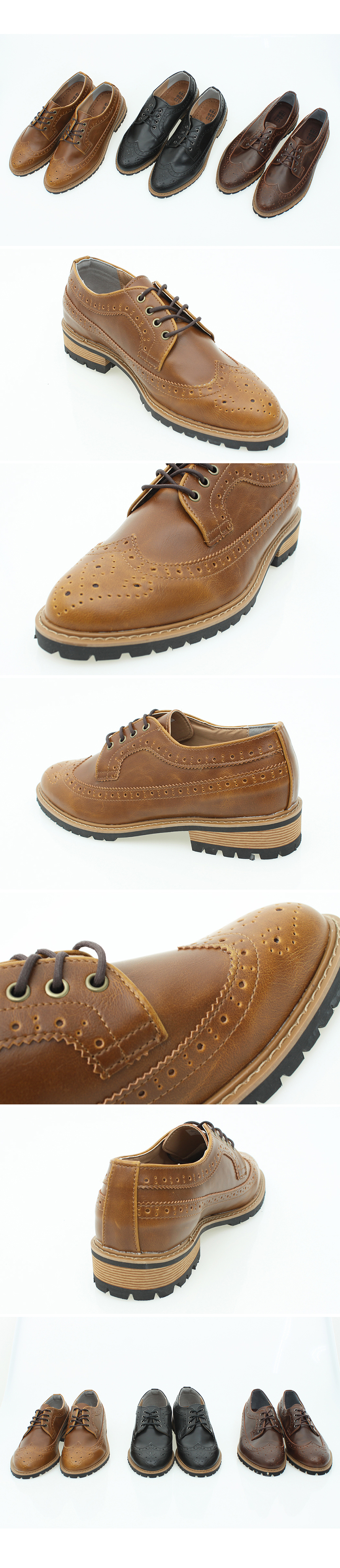 Ben Pinch Wingtip Slacks Loafers Oxford Shoes Luxu