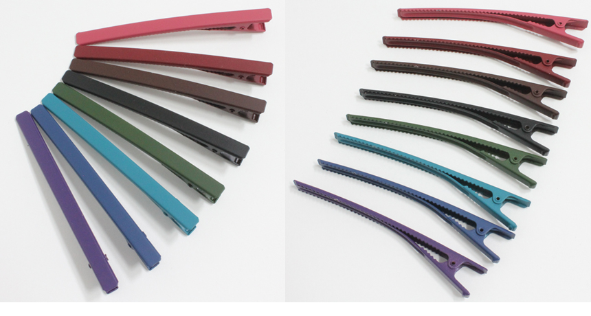 Matte Color Date Hair Clip Pin Pin Bang Fixing Pin