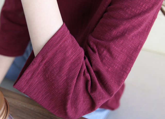 Cage 7 slabs T-shirt round tee Women's sleeve A