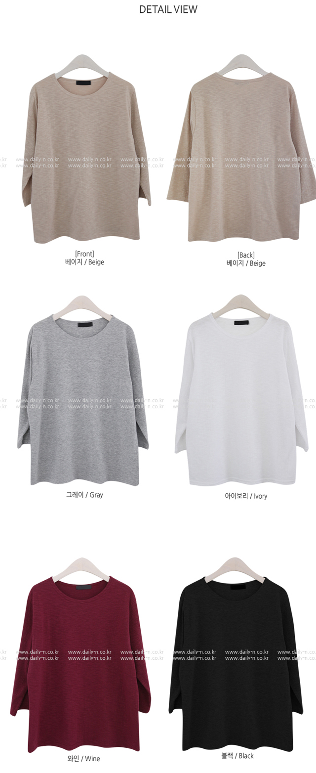 Cage 7 slabs T-shirt round tee Women's sleeve A