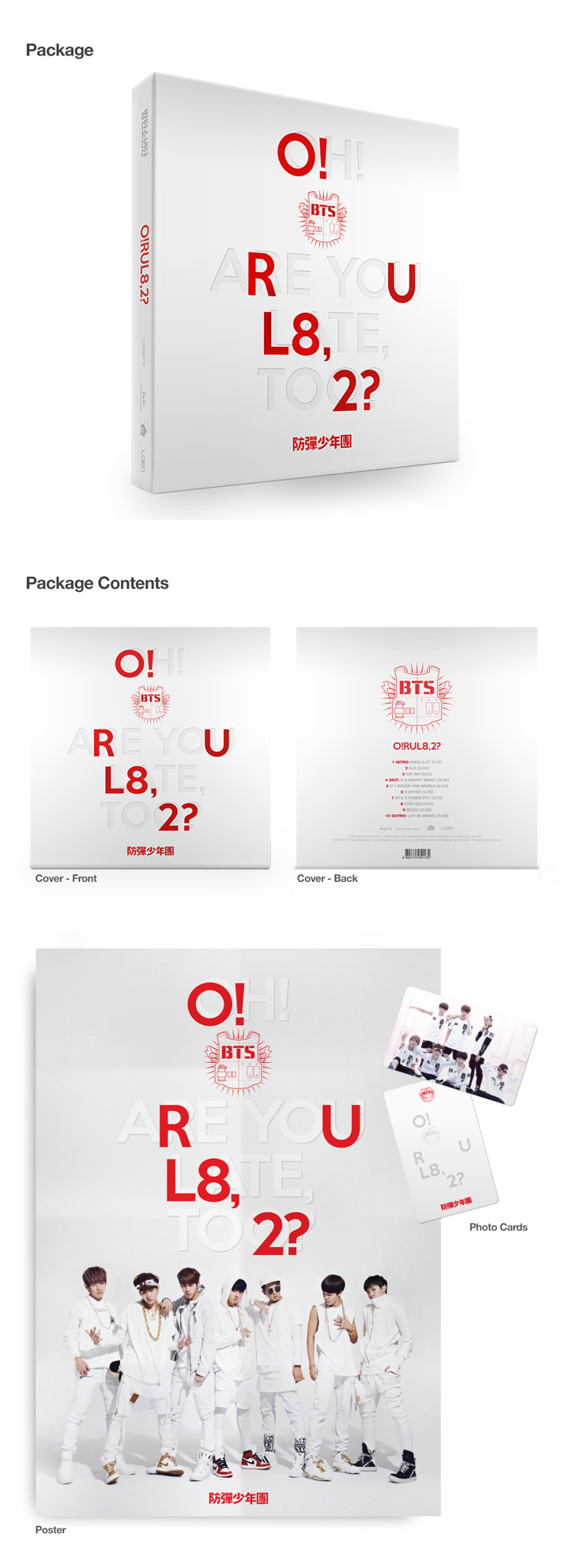 BTS bulletproof boy band - O! RUL8,2