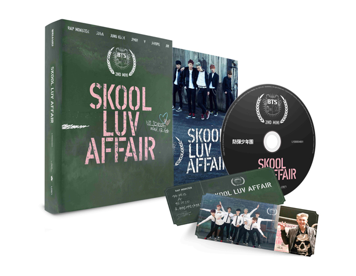 BTS bulletproof boy band - SKOOL LUV AFFAIR mini a