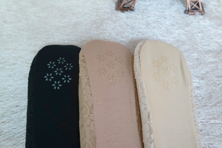 NEW LADIES SOCKS 3Color socks for women lace silic