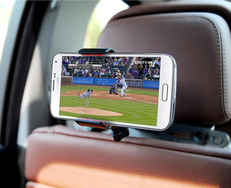 NEW MOBILE PHONE HOLDER Car head rest cushion For 