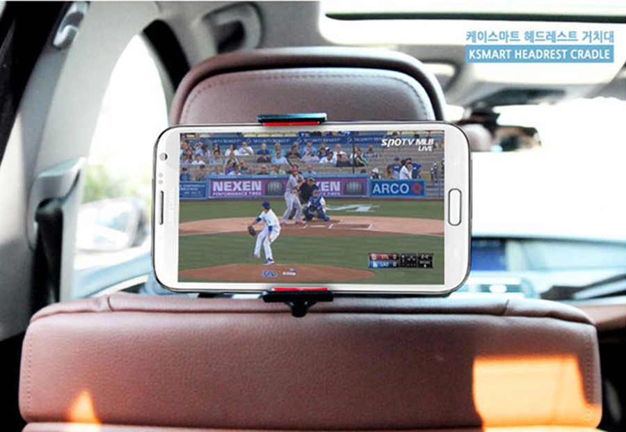 NEW MOBILE PHONE HOLDER Car head rest cushion For 