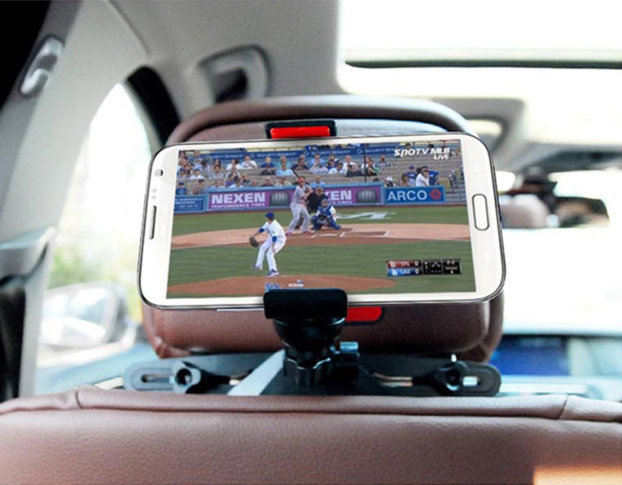 NEW MOBILE PHONE HOLDER Car head rest cushion For 