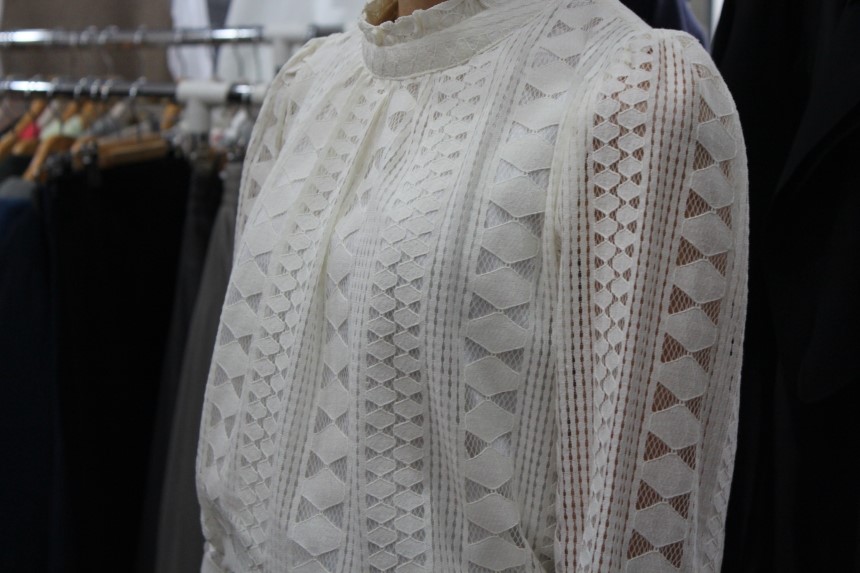 NEW FASHION LADY GIRL Blouse Autumn Blouse White B