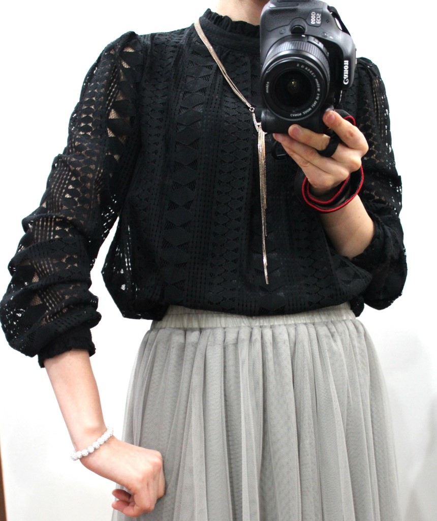 NEW FASHION LADY GIRL Blouse Autumn Blouse White B